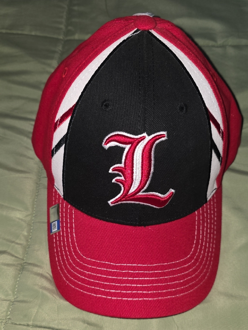 Red Louisville Cardinals Embroidered Adjustable Baseball Cap